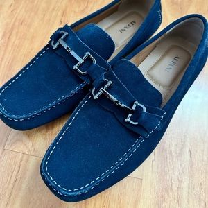 Alfaniin Men Shoes. Men Egan Driving Loafers